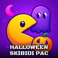 Halloween Skibidi Pac - Maze Chase game